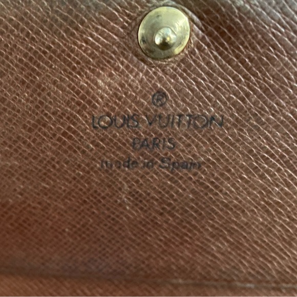 Louis Vuitton Brown Porte Monnaie Wallet - Altered/Crossbody - 2 straps - Picture 7 of 7